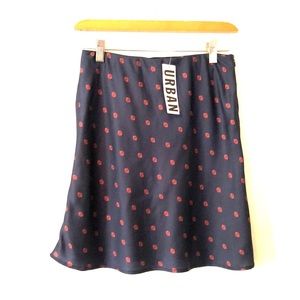 Urban outfitters mini slip skirt size M